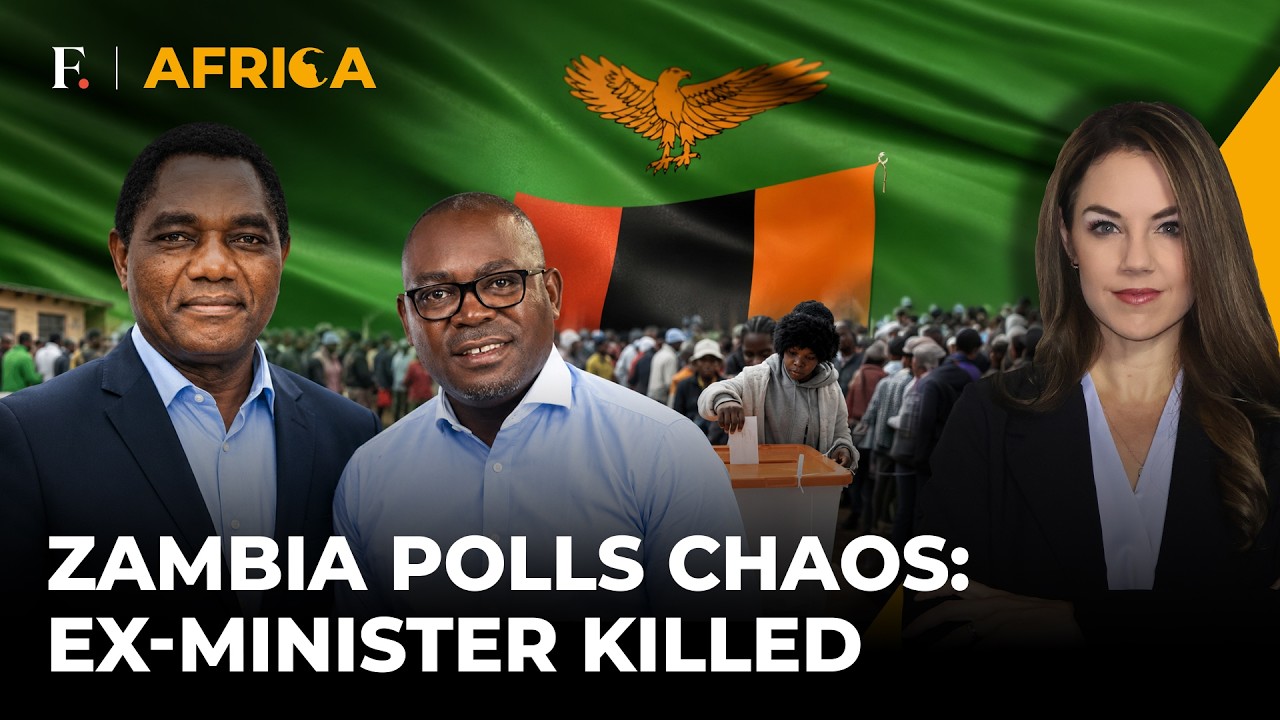 Zambia Election Chaos: Ex-Minister Kafwaya Killed by Police in Post-Poll Raid | Firstpost Africa