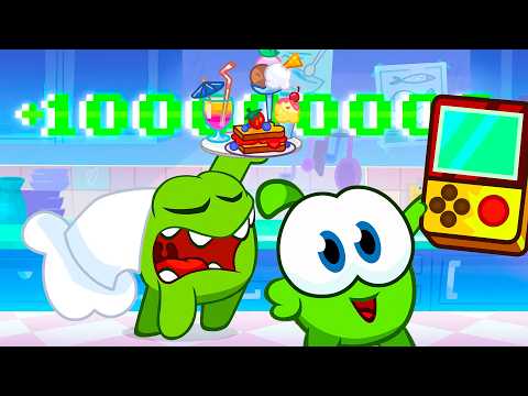 LIVE 🔴 Funniest Om Nom Moments Ever 😂 Cut the Rope 📺 Cartoons for Kids 😄
