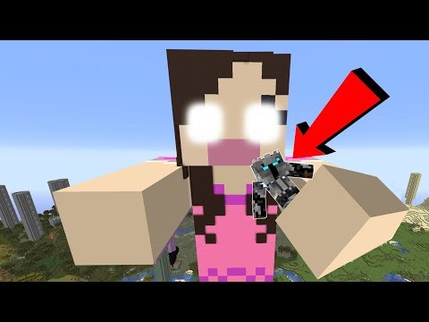 MEGA EVIL JEN TAKES OVER MINECRAFT!!!