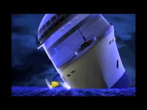 Ricostruzione della Costa concordia 3D