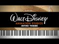 Walt Disney Animation Studios Intro Piano Tutorial