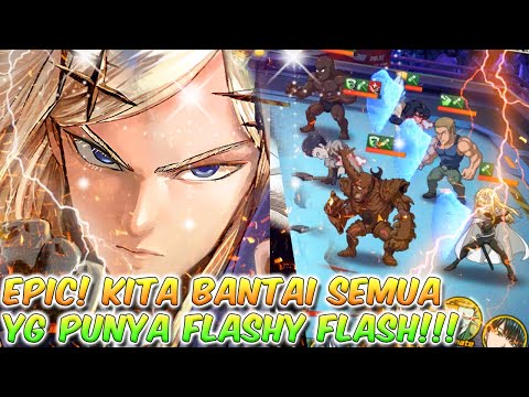 EPIC! KITA BANTAI SEMUA YG PUNYA FLASHY FLASH!! One Punch Man The Strongest indonesia