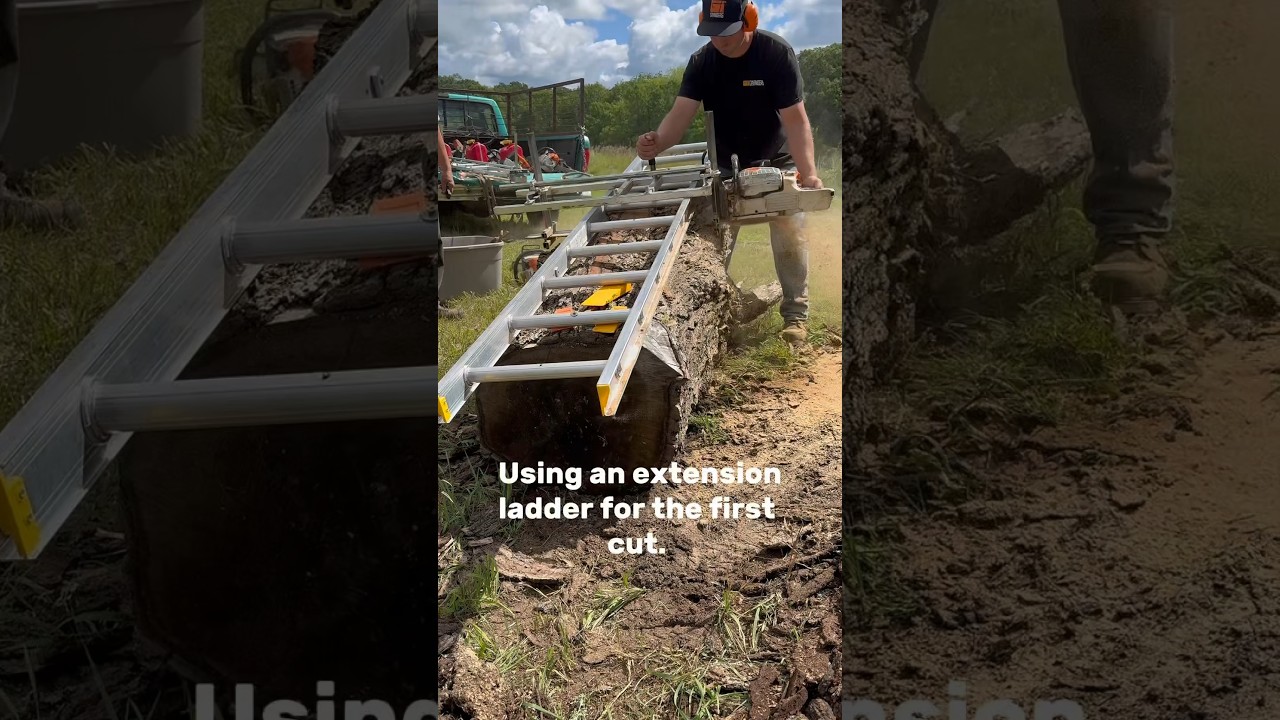 Your First Cut with an Alaskan Mill Needs to Be Perfect! Stihl MS 881 and Granberg Alaskan Mill