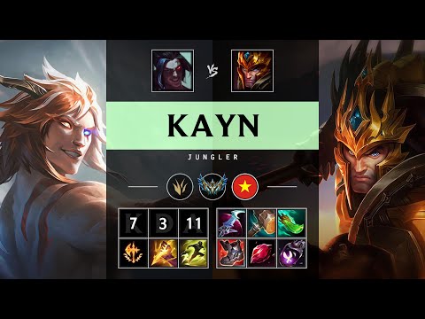 Kayn Jungle vs Jarvan IV - VN Challenger Patch 25.05