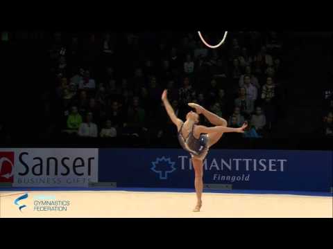 Veinberg Filanovsky Victoria ISR Hoop - Rhythmic Gymnastics World Cup 2016 Espoo