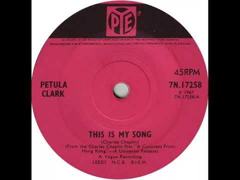 UK New Entry 1967 (32) Petula Clark - This Is My Song