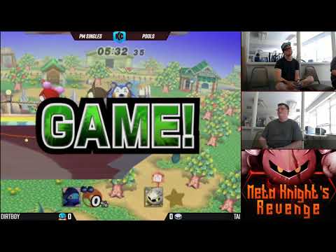 Metaknight's Revenge PM - Dirtboy (Squirtle) Vs. Tai (Mewtwo, Metaknight) - Pools