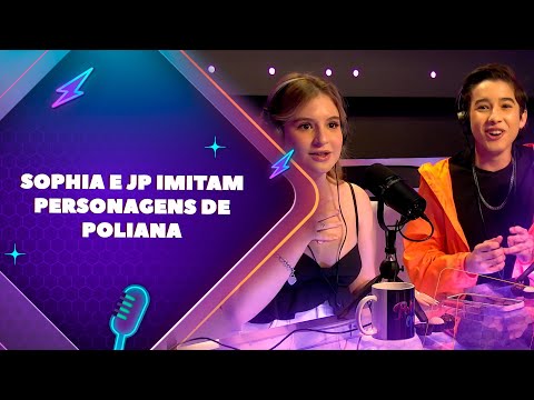 Sophia e JP: os mestres da imitação! | Cortes PoliCast