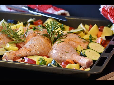 1001 obrok - Pileshki kopan so nadkopan vo sos od brusnica