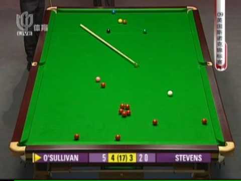 UK Championship 2009 L32 fr.08 O'Sullivan vs Stevens 2/2.