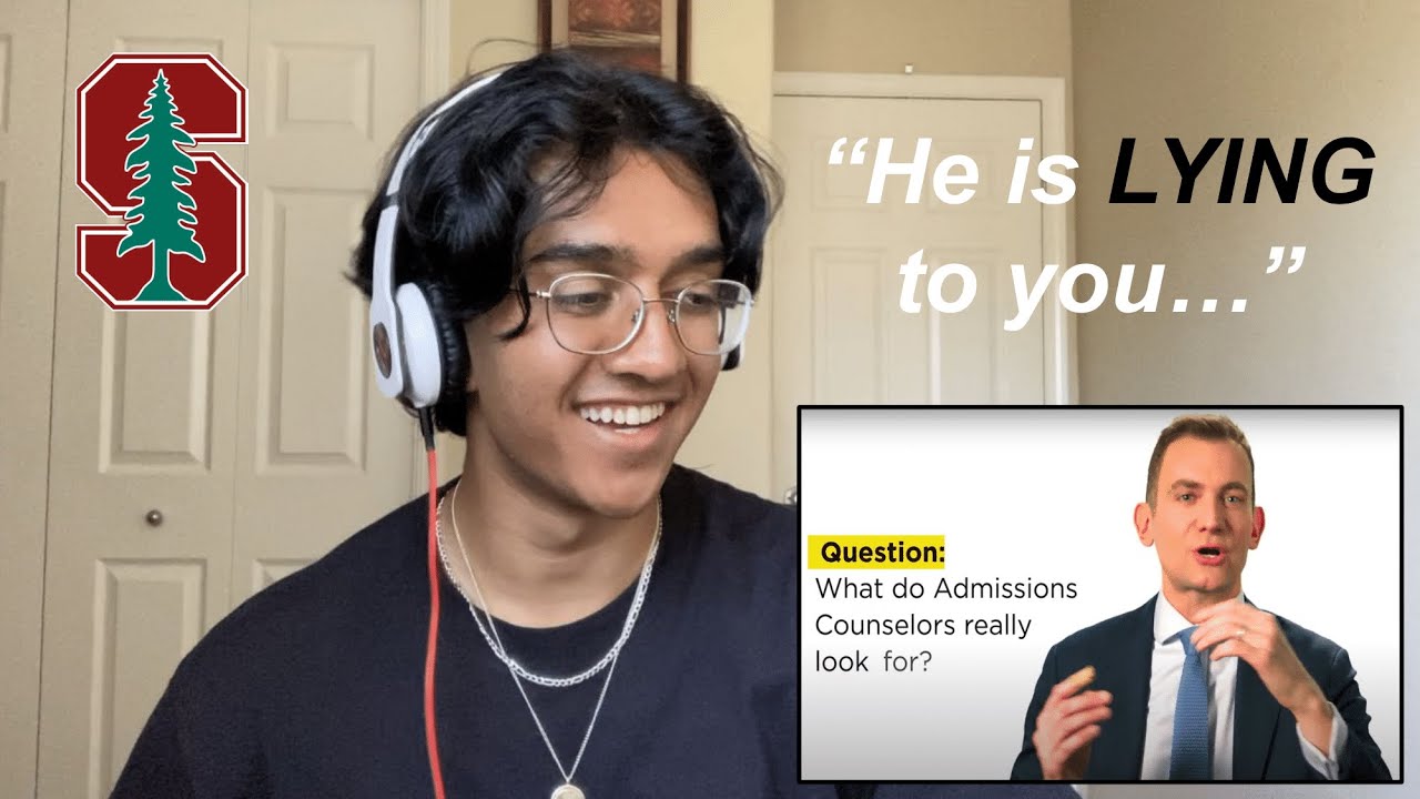 Ivy League Student Reacts to TRASH College Admissions Advice