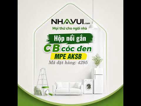 Hộp nổi gắn CB cóc đen MPE AKSB