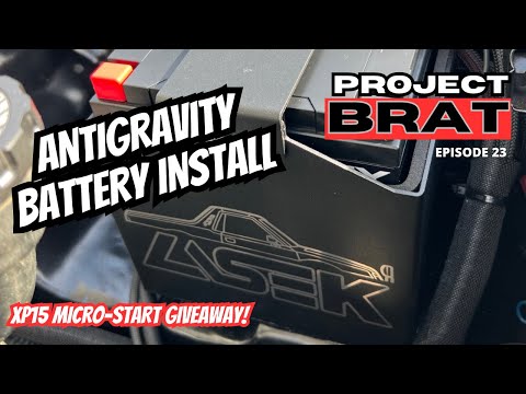 Project Brat Episode #23 Antigravity re-start battery and MELE battery mount install