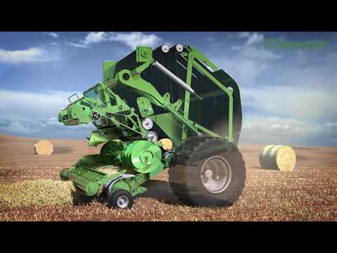 KRONE VariPack Animation – Funktionsweise der VariPack Rundballenpresse