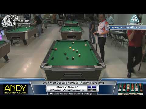 2018 HDS - Shane VanBoening vs Corey Deuel - Finals of Saratoga