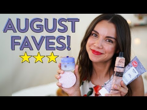 August Favorites 2017! | Ingrid Nilsen Video