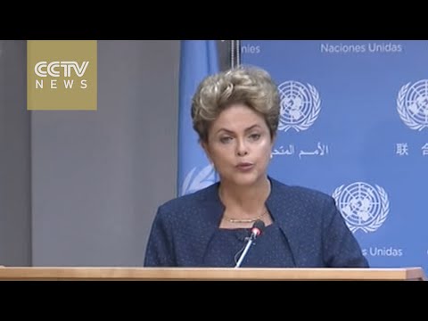 Brazilian President praises China's contribution to climate change