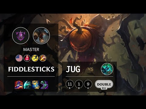 Fiddlesticks Jungle vs Hecarim - NA Master Patch 11.1