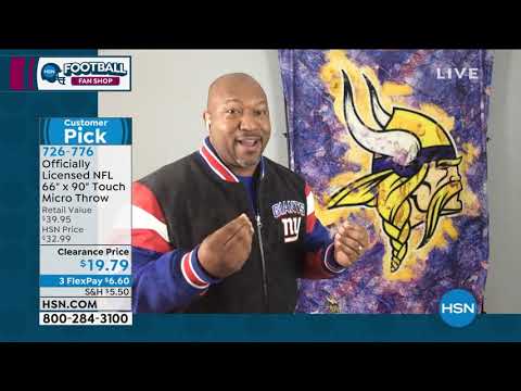 HSN | Football Fan Shop Clearance 01.22.2021 - 07 AM