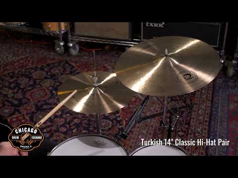 Turkish 14" Classic Hi-Hat Pair image 2
