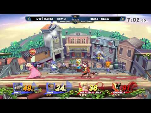 SV - Meutrich + Narayan Vs. Homika + Elexiao - Winners Semis - Smash 4 Doubles