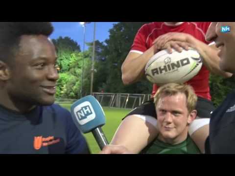 Rugby Clinic at University of Eindhoven