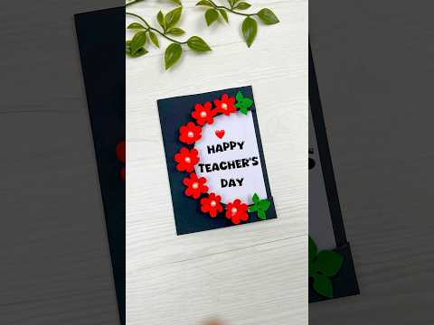 Happy Teachers Day Card Making | Teachers Day Card Idea #teachersday #teachersdaycard