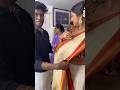 Abhirami Beautiful Saree Draping ️