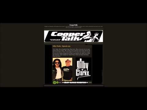 Gilby Clarke - Interview "Cooper Talk" (January 15, 2014)