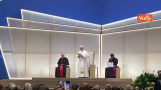Le prime parole di Papa Leone al Meeting di Rimini: «Evento che mobilita dialogo»