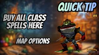Everquest Legends All Class Spells 1 Place | Quick Tip 4 Map Options