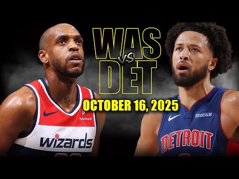 [WINTV] 10월17일 워싱턴 디트로이트 NBA 하이라이트