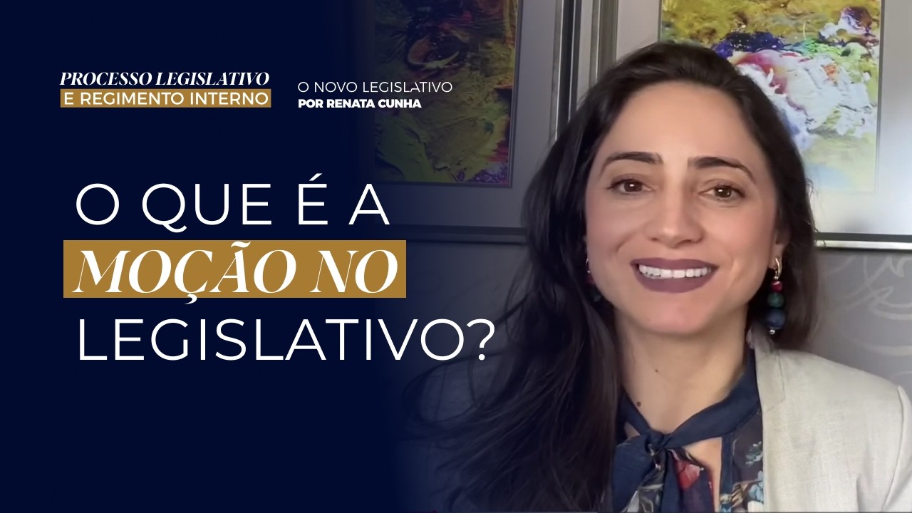 Moção no Legislativo: o que é e para que serve?