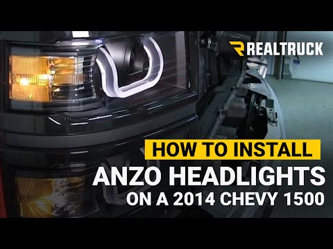 How To Install Anzo U-Bar Projector Headlights