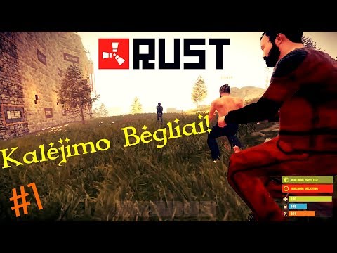 AŠ NUSIKALTĖLIS! - RUST Kalėjimo Bėgliai! #1