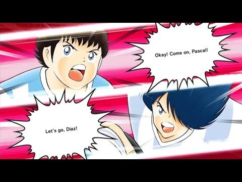 Argentinien Double Volley - Pascal/Diaz 🇦🇷 Captain Tsubasa: Dream Team Skill Animation #92