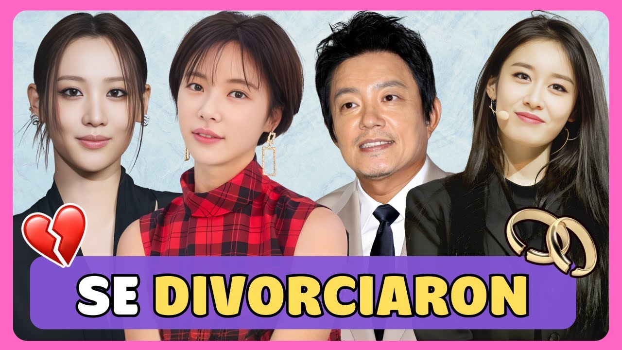 💔 LOS DIVORCIOS MÁS SONADOS del 2024 | Actores Coreanos y sus Rupturas que ENCENDIERON las REDES 🔥