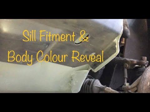 Classic Mini Clubman Budget Restoration - Sill Fitment & Body Colour Reveal