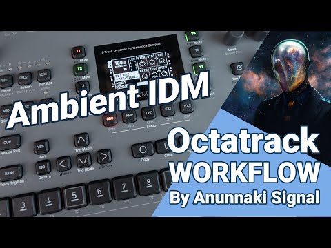 Octatrack workflow! creating ambient idm pattern from scratch! #octatracktutorial