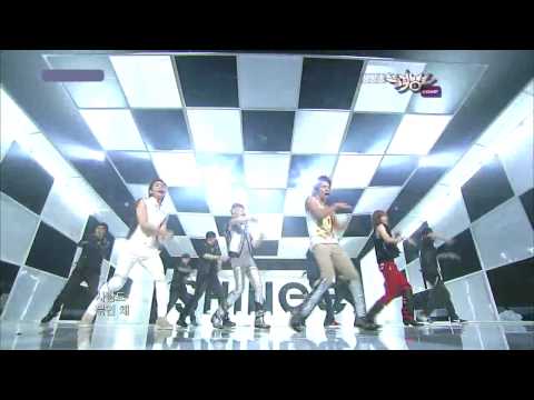 072310 Shinee Lucifer Comeback (MUSIC BANK)