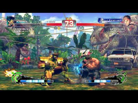 Ultra Street Fighter IV battle: M. Bison vs Ryu