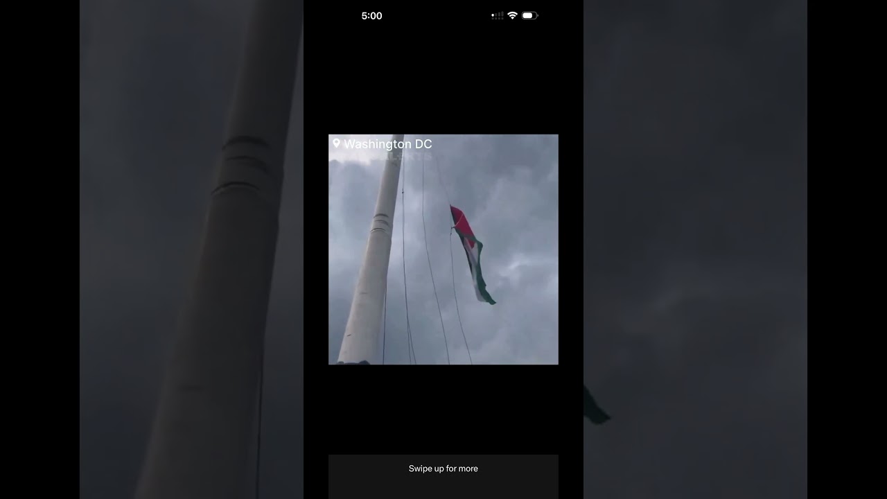They’re burning Our Flags in D.C Right Now… #shortsfeed #hamas #D.Criots #riot #democrats #biden