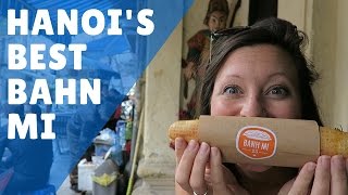 BEST Vietnamese Sandwich in Hanoi | Banh Mi - YouTube