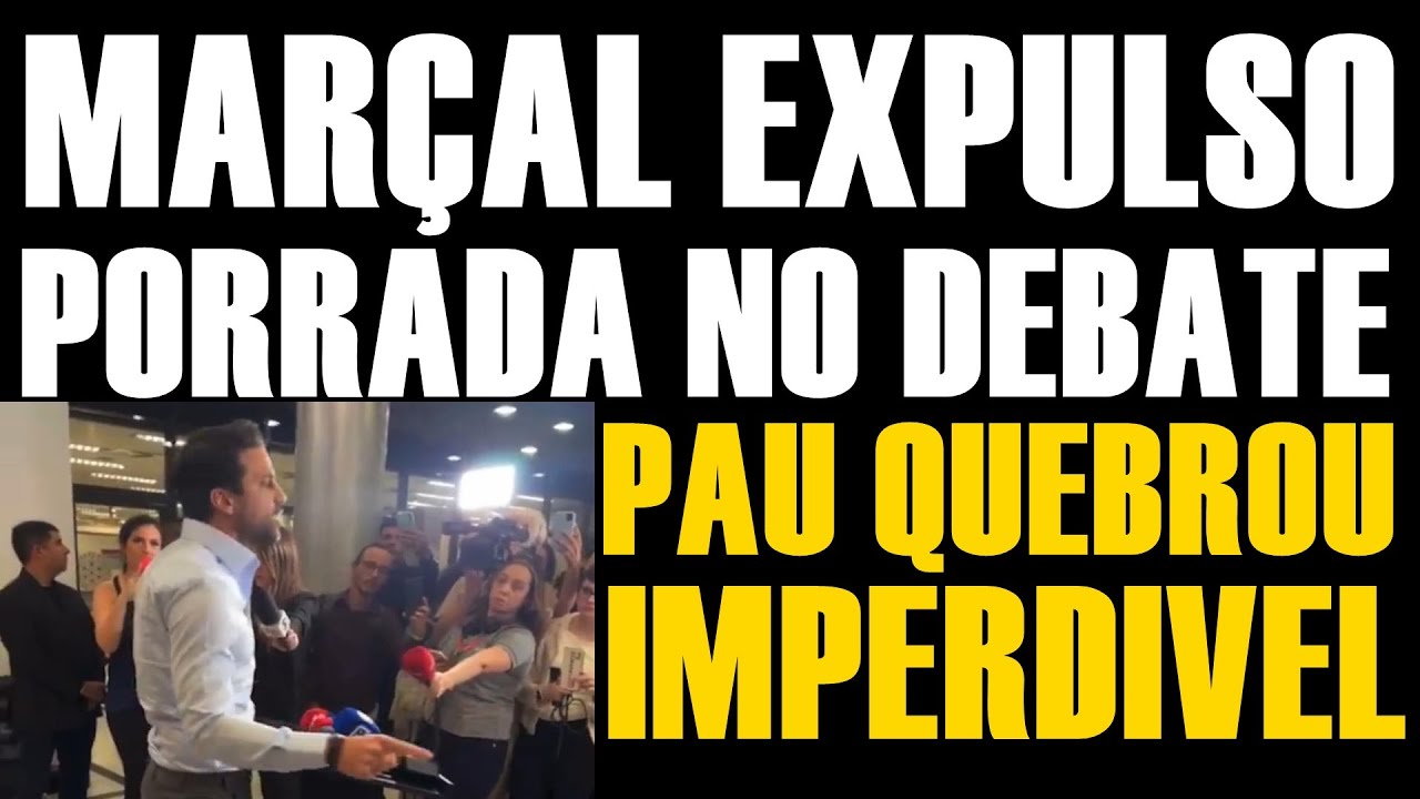 MARÇAL EXPUSO DO DEBATE-ASSESSOR DE NUNES LEVA 6 PONTOS NO ROSTO