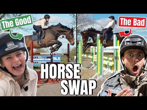Horse Swap With DEMIR! Huge Jumps 👀