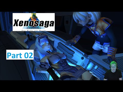 Let's Play Xenosaga Episode I: Part 02. Upscaled w PCSX2. Unspoken Dialogue Narrated by Me.