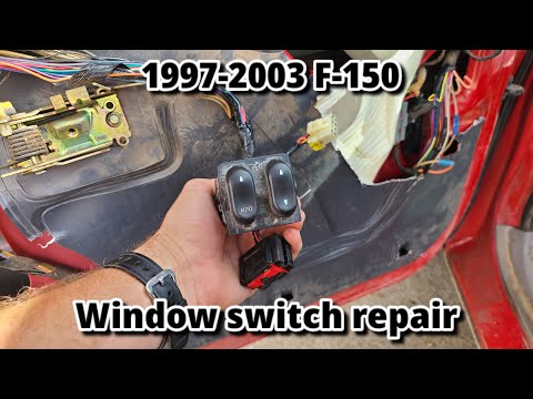 1997 - 2003 F150 window wont go down or not working / switch repair