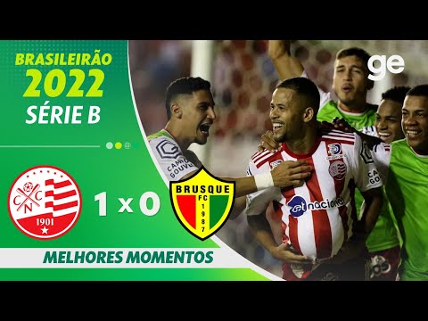 Gols e lances de Náutico x Brusque