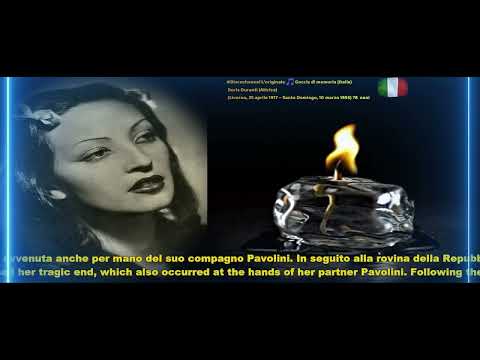 #discochannel Doris Duranti (Attrice) (Livorno, 25 aprile 1917 – Santo Domingo, 10 marzo 1995)