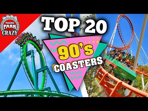 Top 20 BEST Iconic 90's Roller Coasters You Can Still Ride